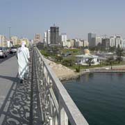 Sharjah Bridge into city
